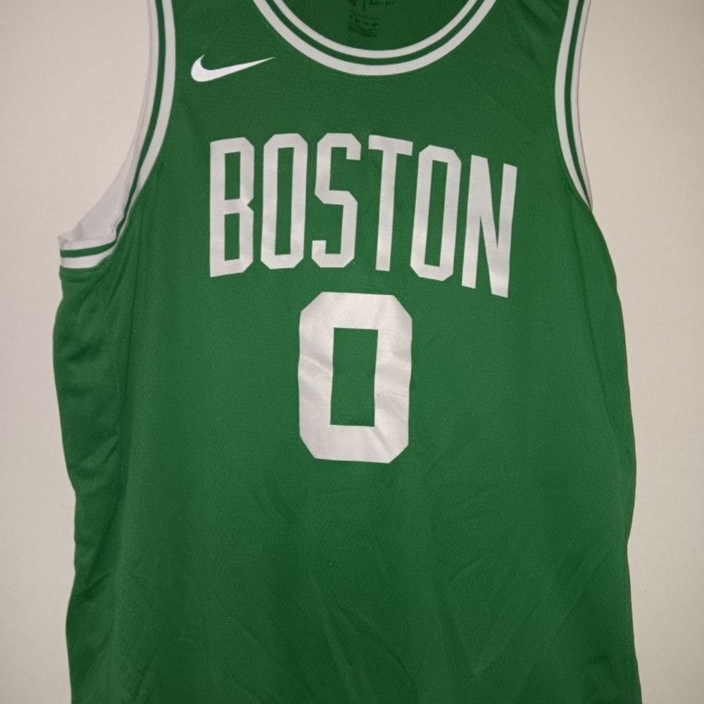 Nike Boston Green Basketball Jersey